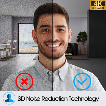 Angetube 4K AI Tracking Webcam | 10X Digital Zoom | 1080P 60Fps | Remote Control | Dual Noise Cancelling Mics | Ideal for Video Calls, Meetings